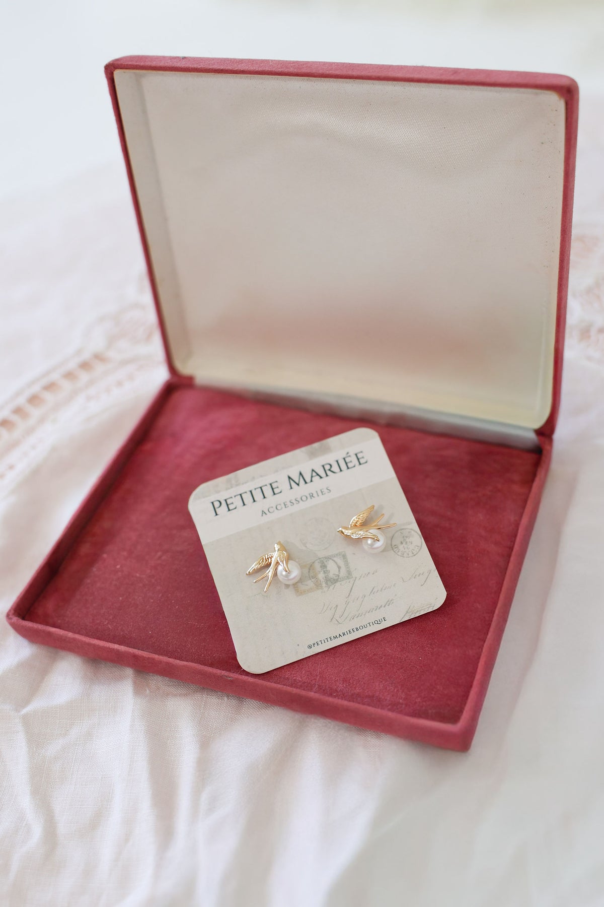 Love Bird Bridal Earrings