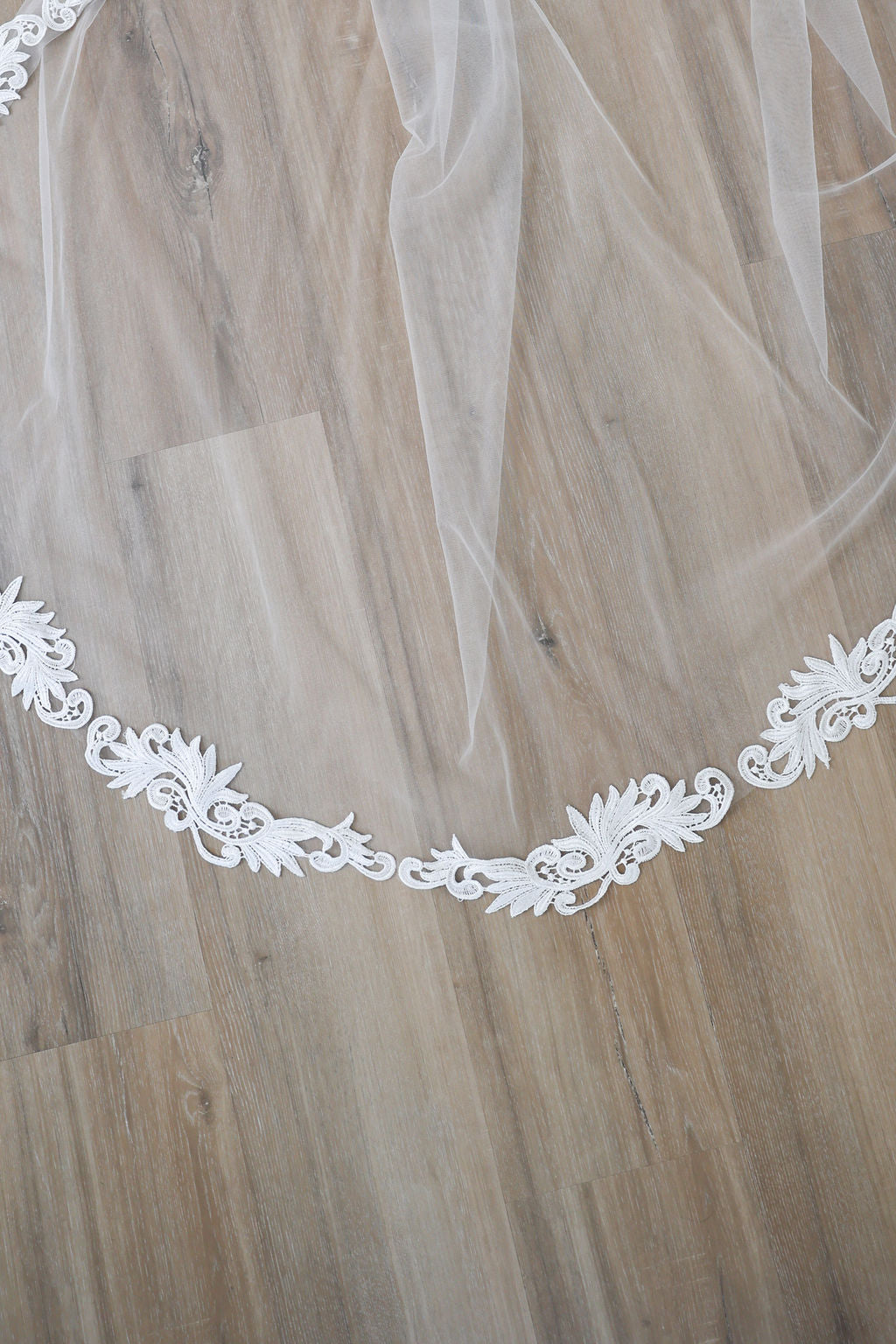 Cathedral Length Lace Wedding Veil
