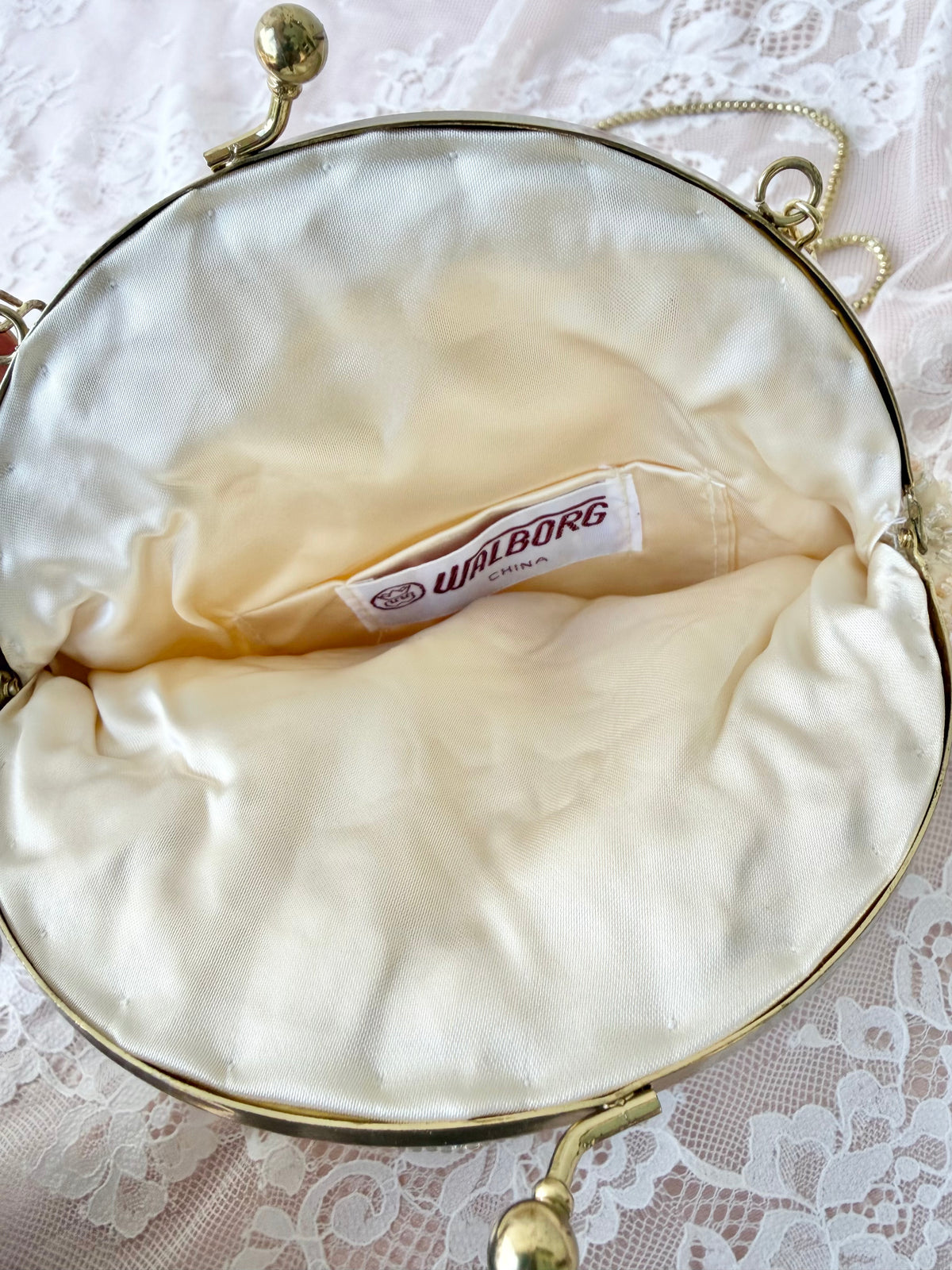 Beaded Vintage Bridal Purse