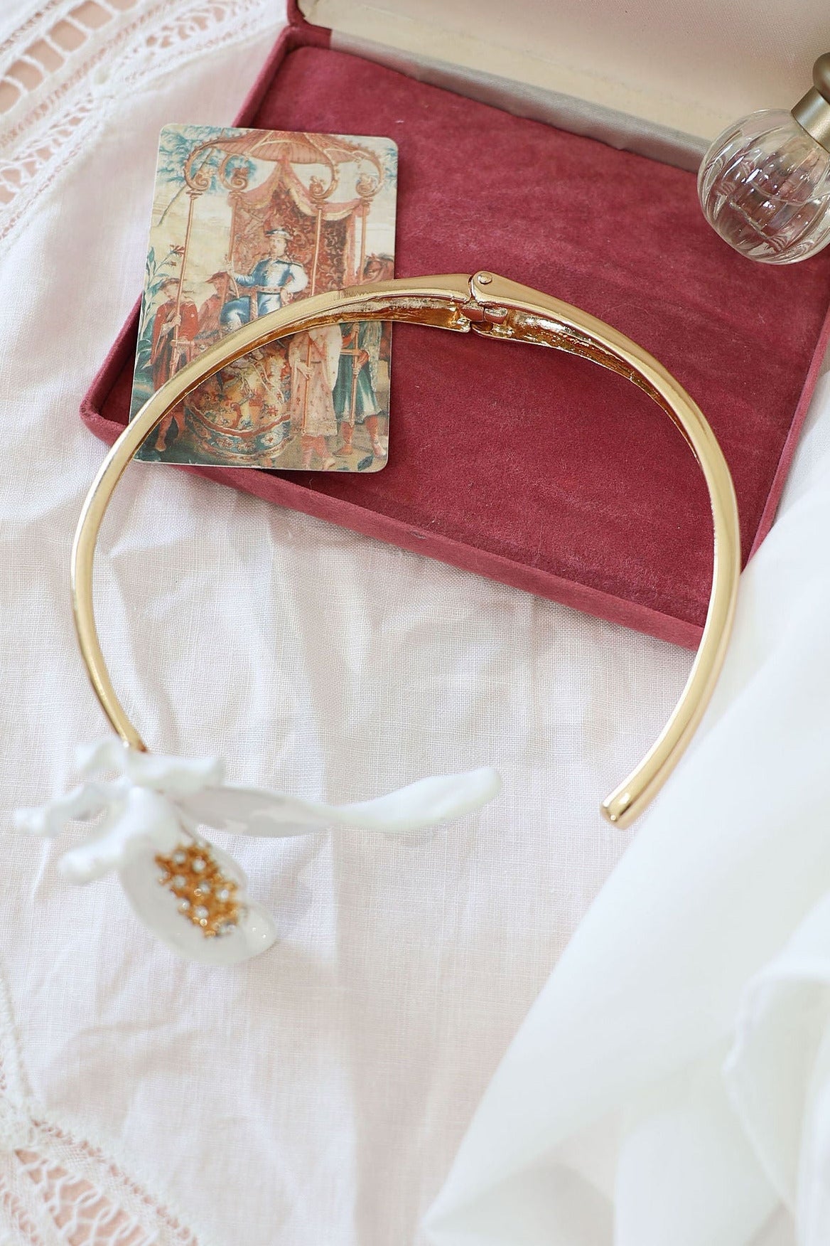 Anthurium Flower Necklace