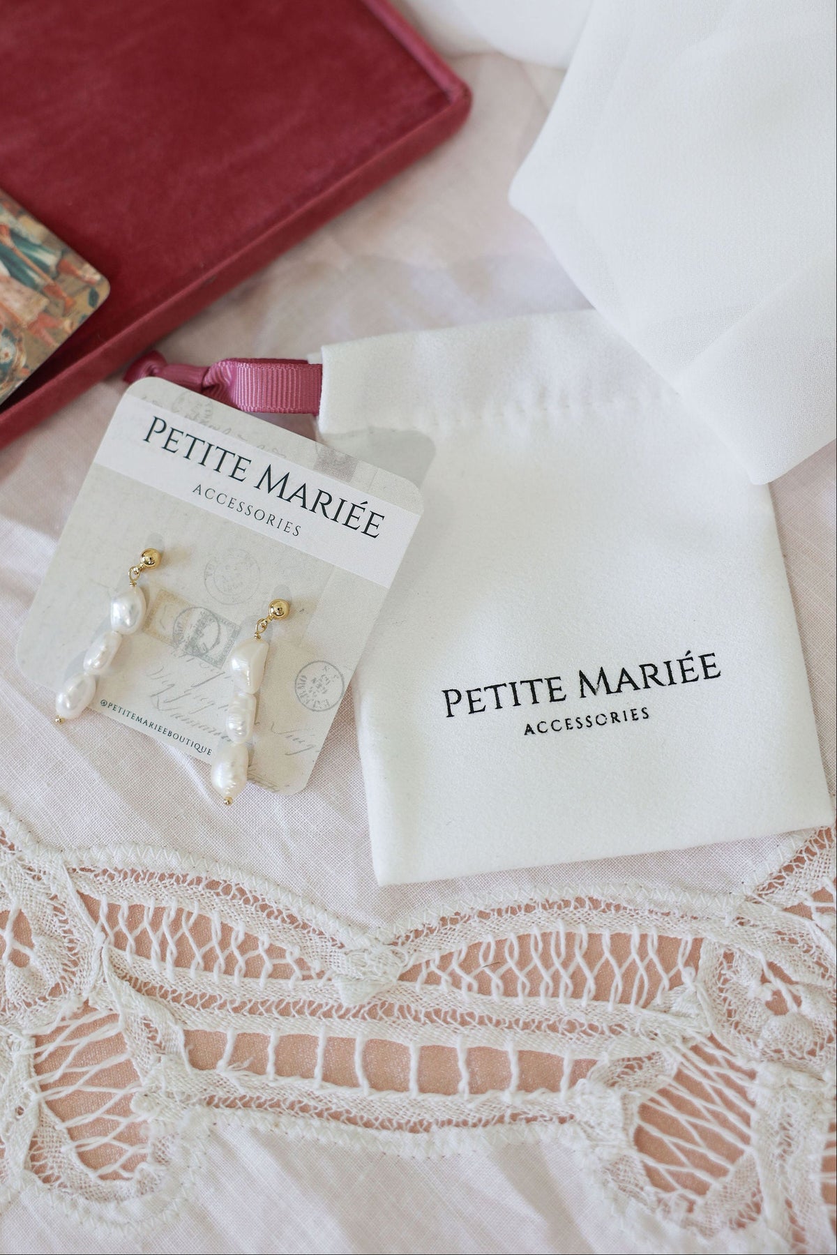 Pearl Wedding Earrings for Bride
