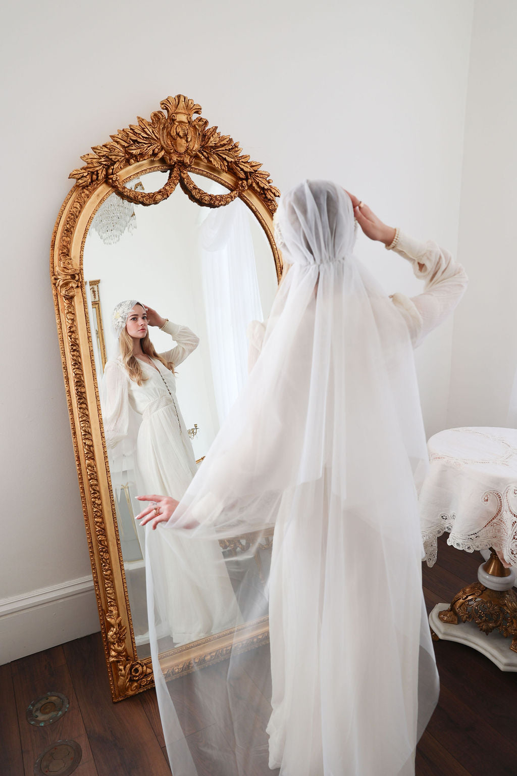 Juliet Veil Wedding Cap