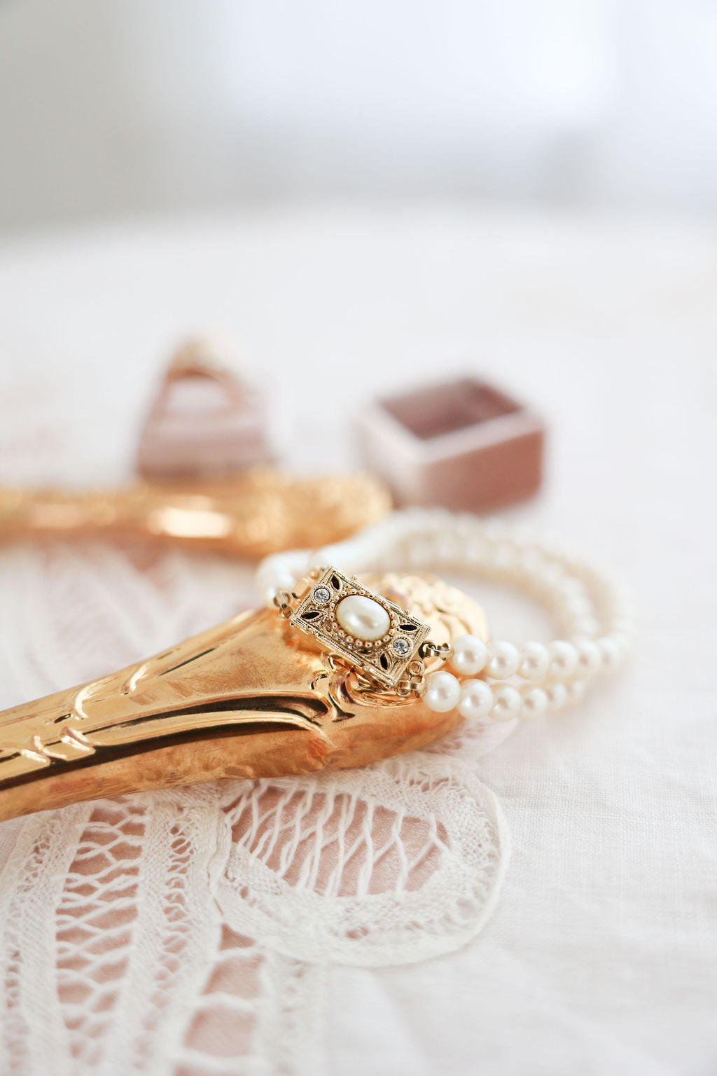 Vintage Pearl Bracelet