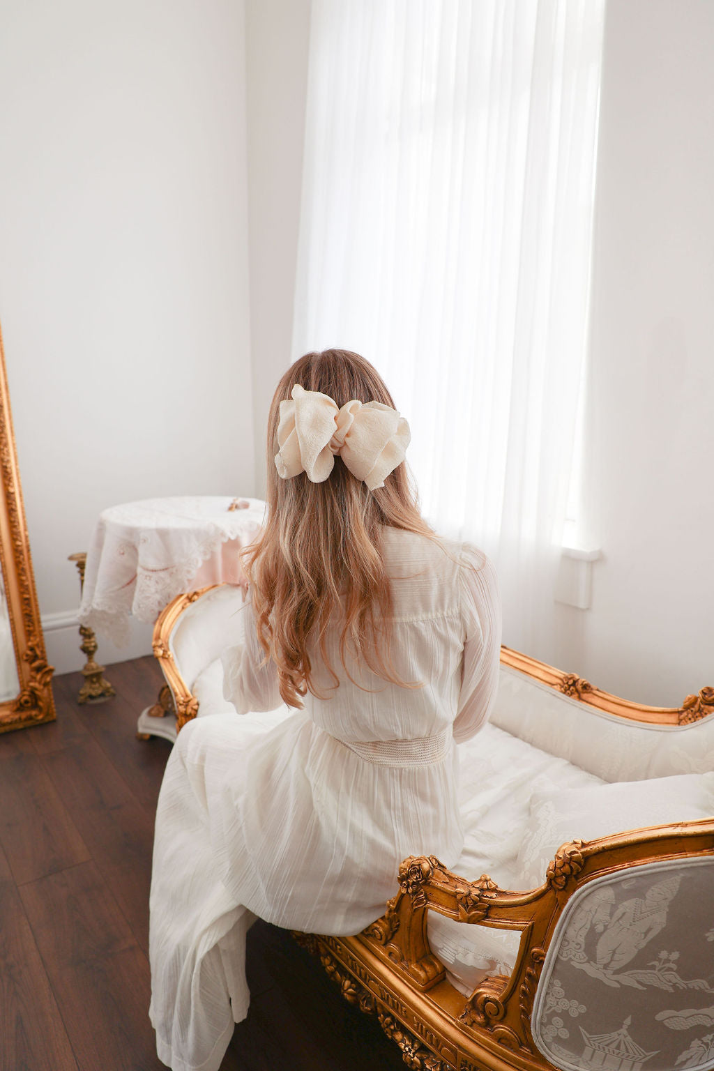 Vintage Bridal Hair Bow