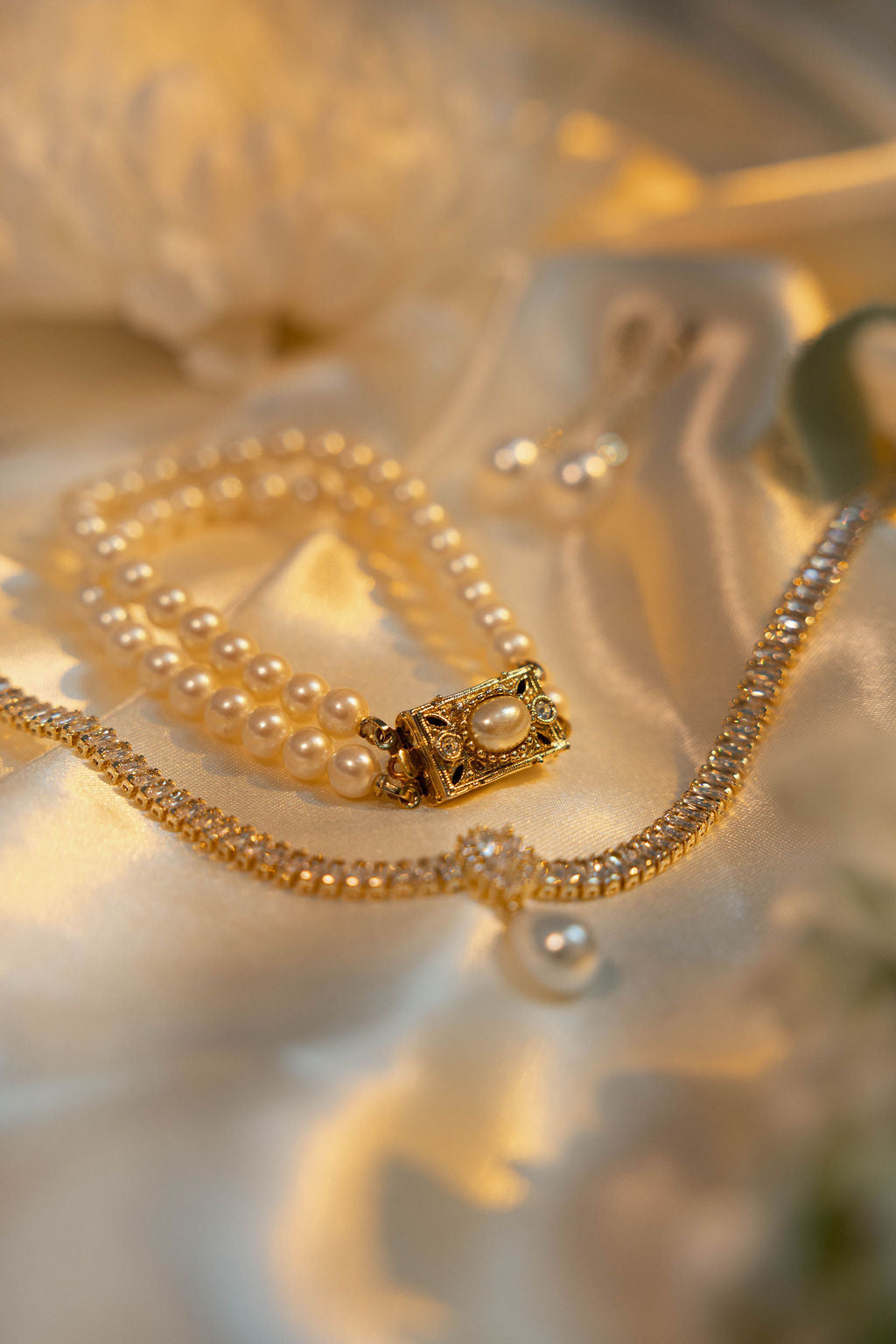 Vintage Pearl Wedding Jewelry