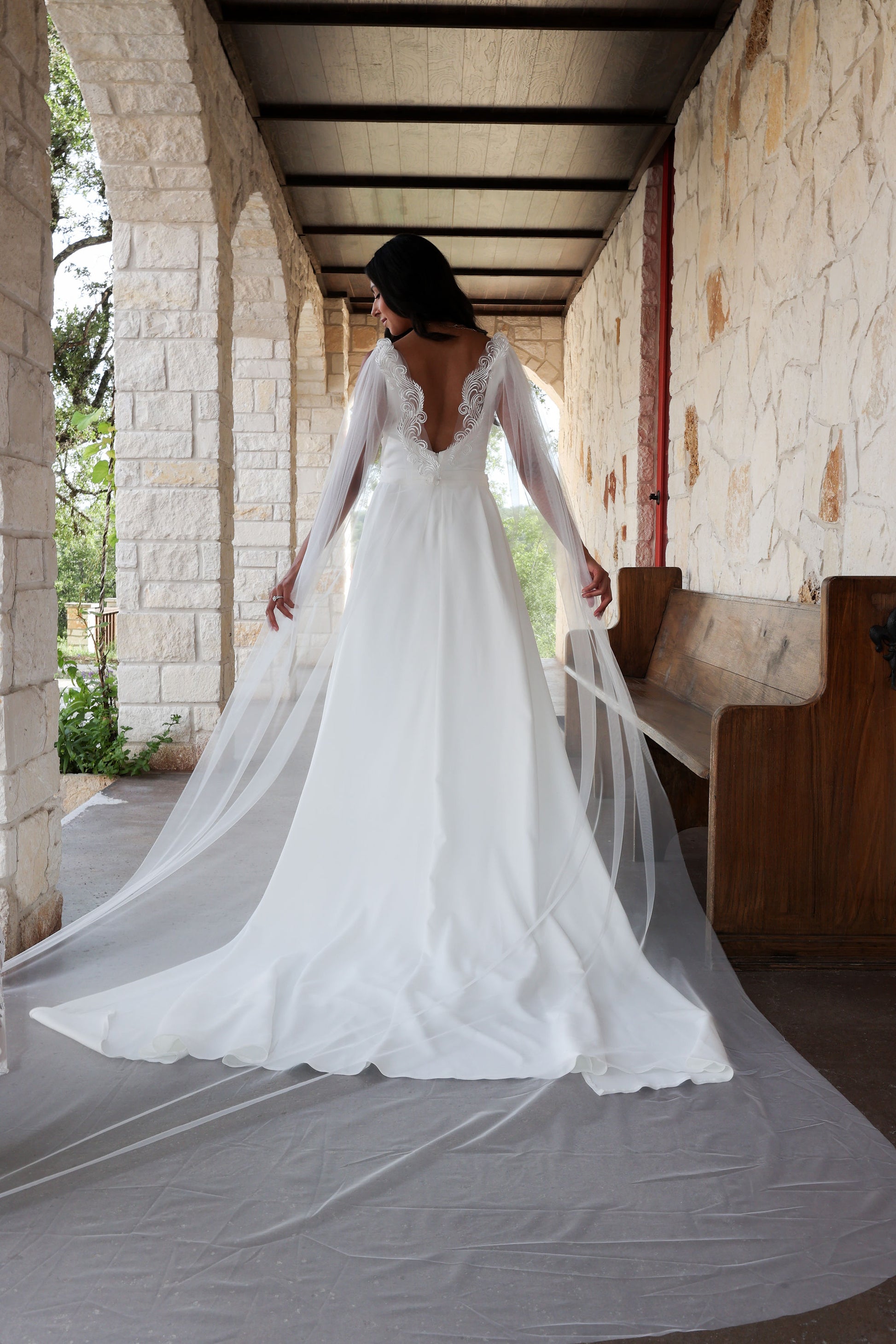 Amelia Lace Bridal Cape Petite Mariee Boutique Amelia Lace Bridal Cape Petite Mariee Boutique