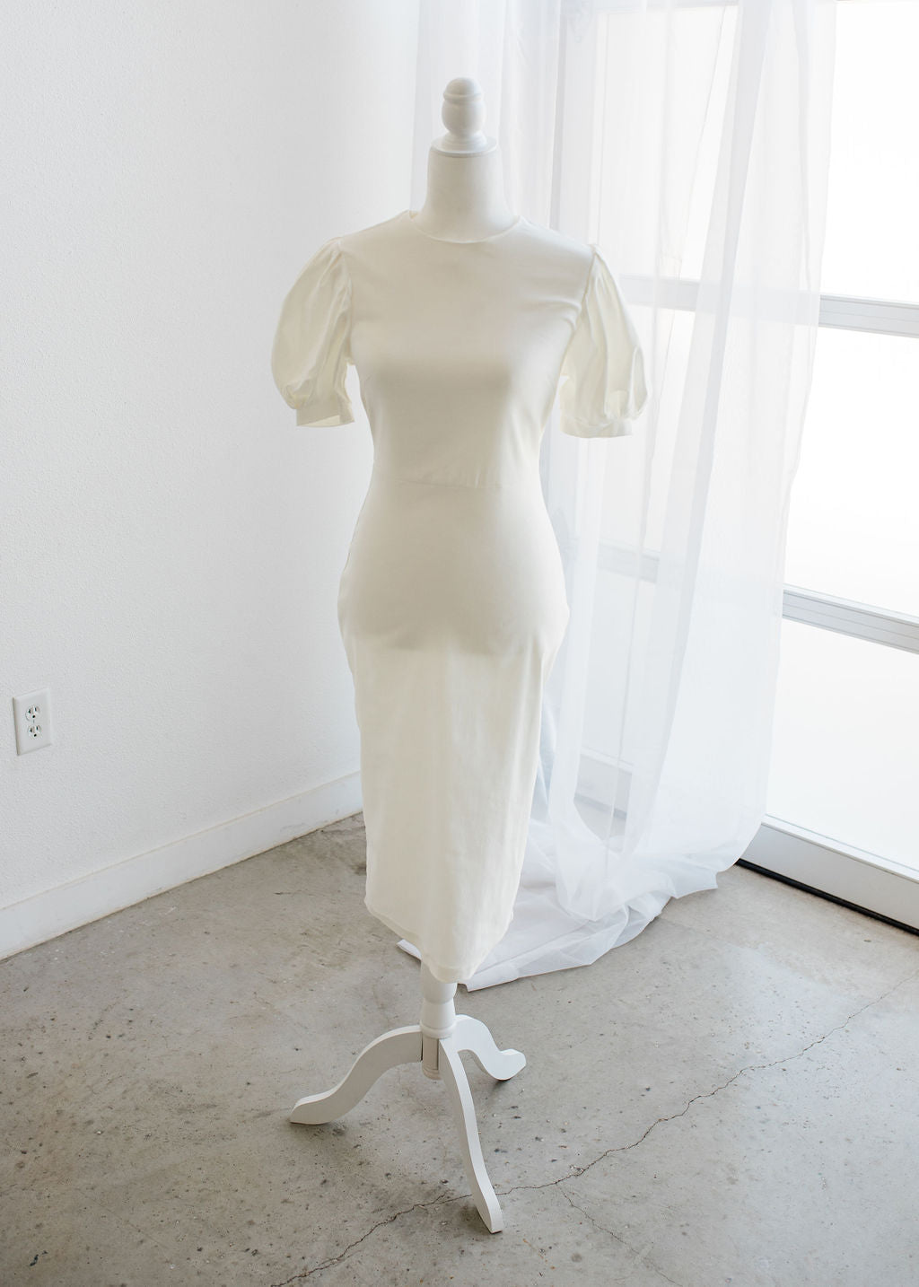 Short wedding dress for elopement