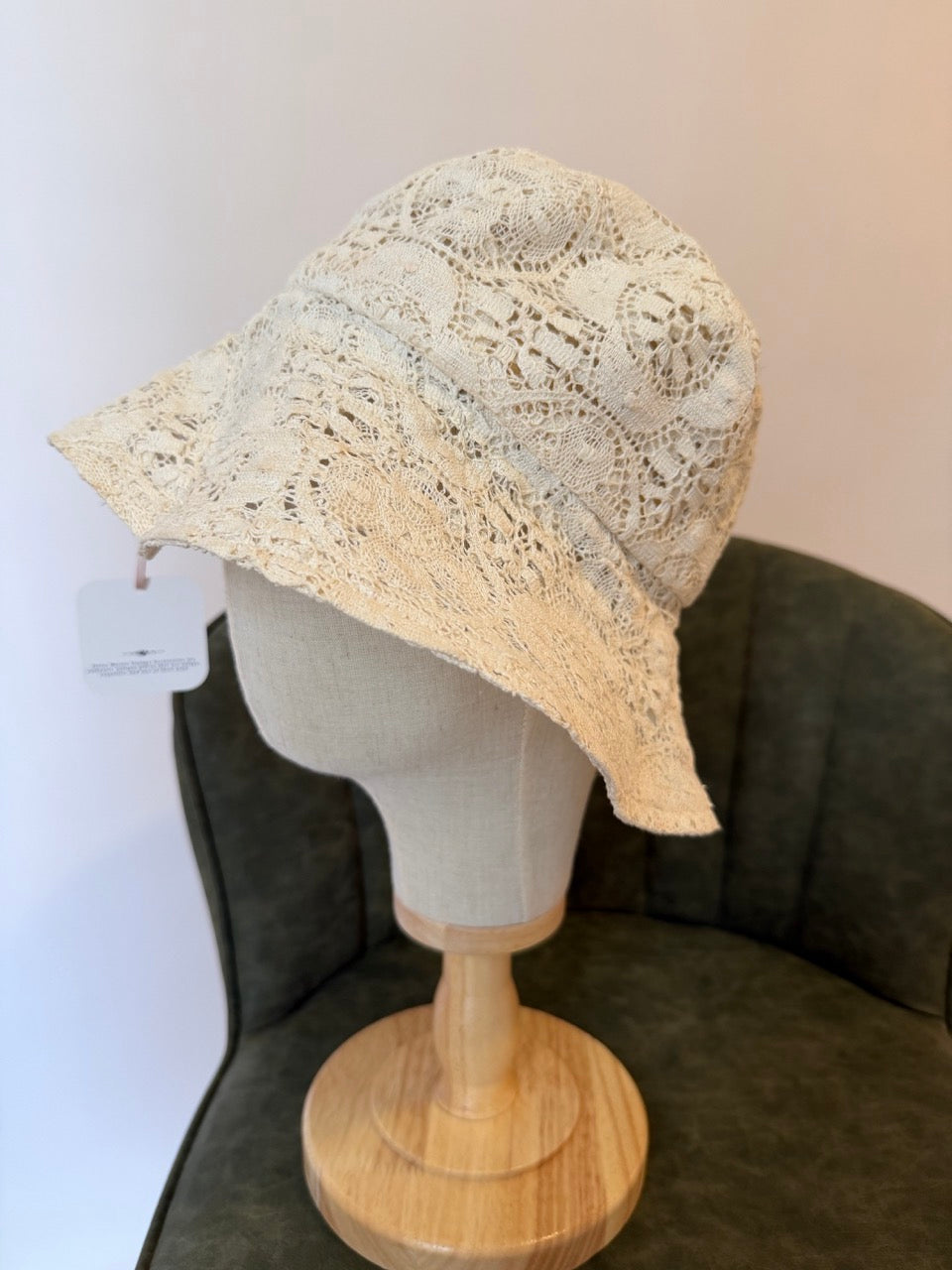 Vintage Crochet Cloche Hat