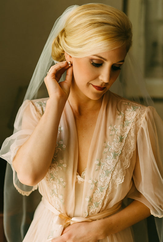 Bride Getting Ready Outfit